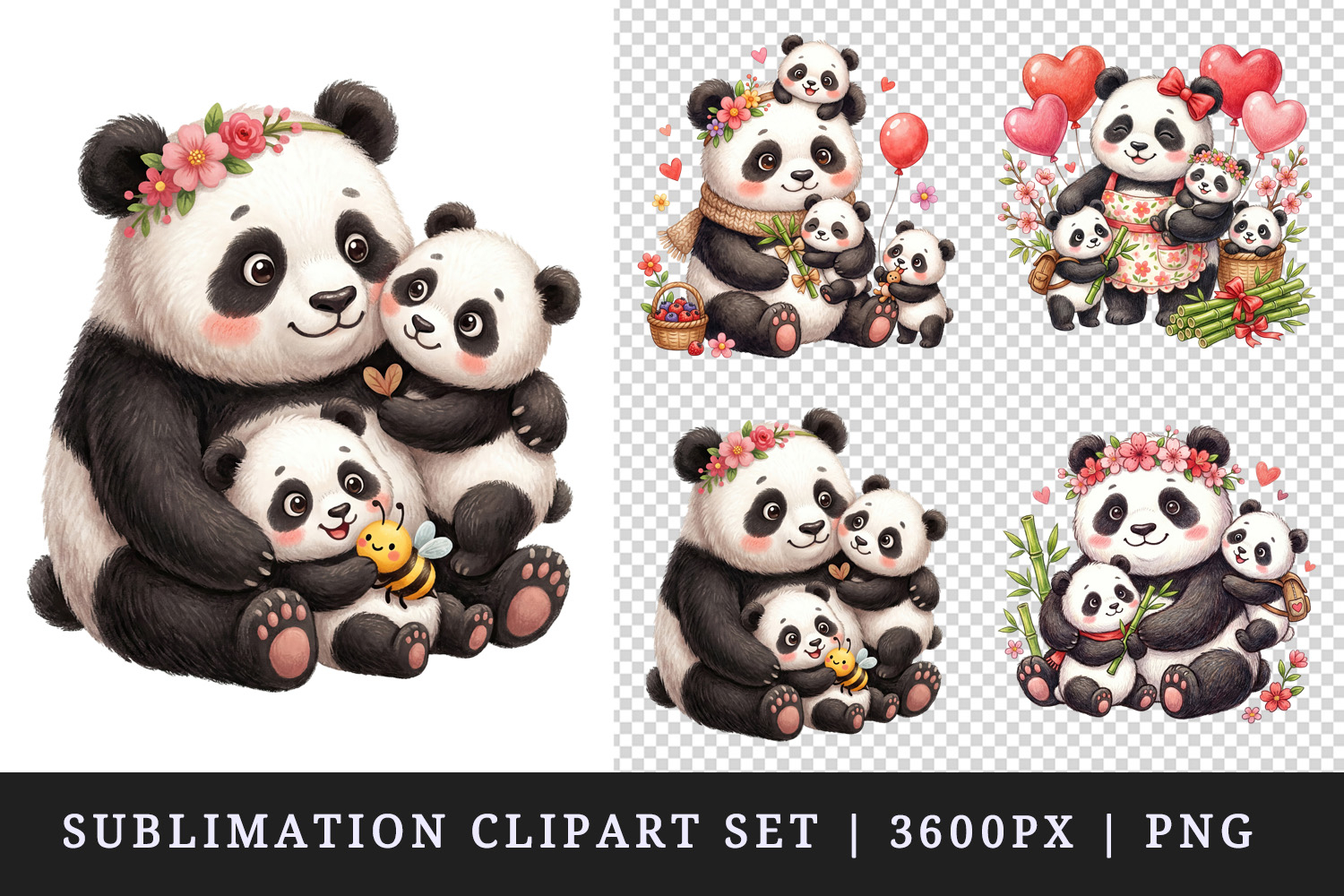 Mama clipart printable sublimation design png product image 1