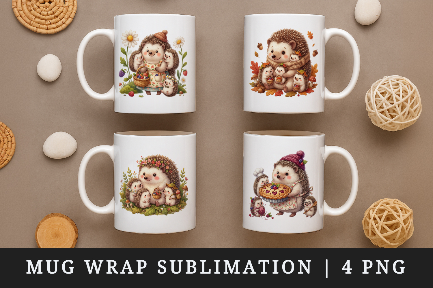 Mama mug wrap printable sublimation design product image 1