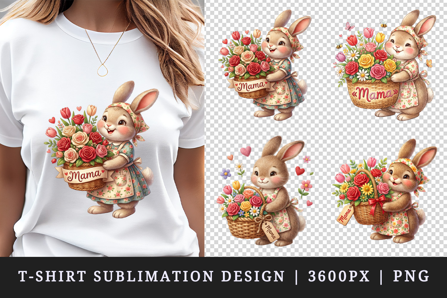 Mama t-shirt printable sublimation design png product image 1