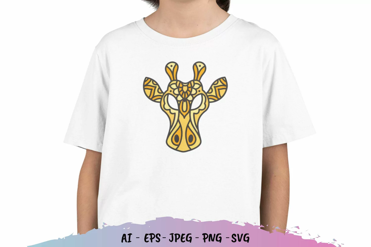 Mandalas Colorful Giraffe product image 1