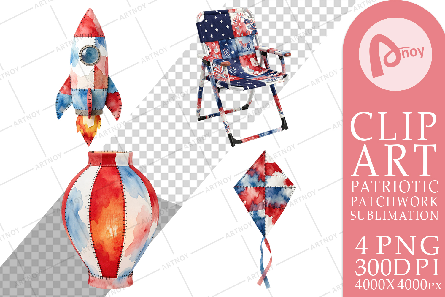 Midnight Sparkle Patchwork Sublimation product image 1