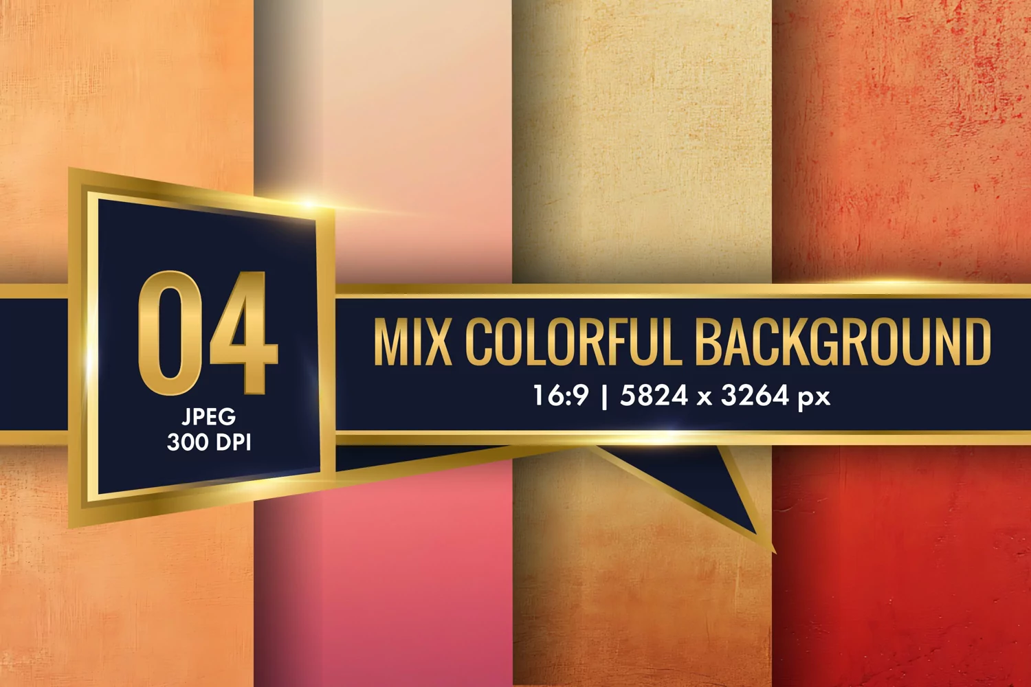 Mix Colorful Background Digital Paper | Texture Background product image 1