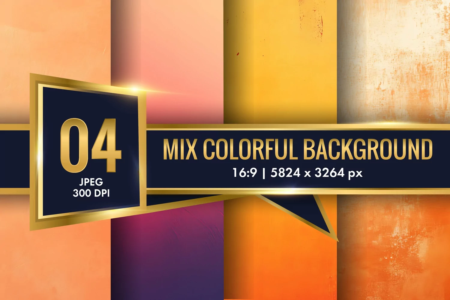Mix Colorful Background Digital Paper | Texture Background product image 1