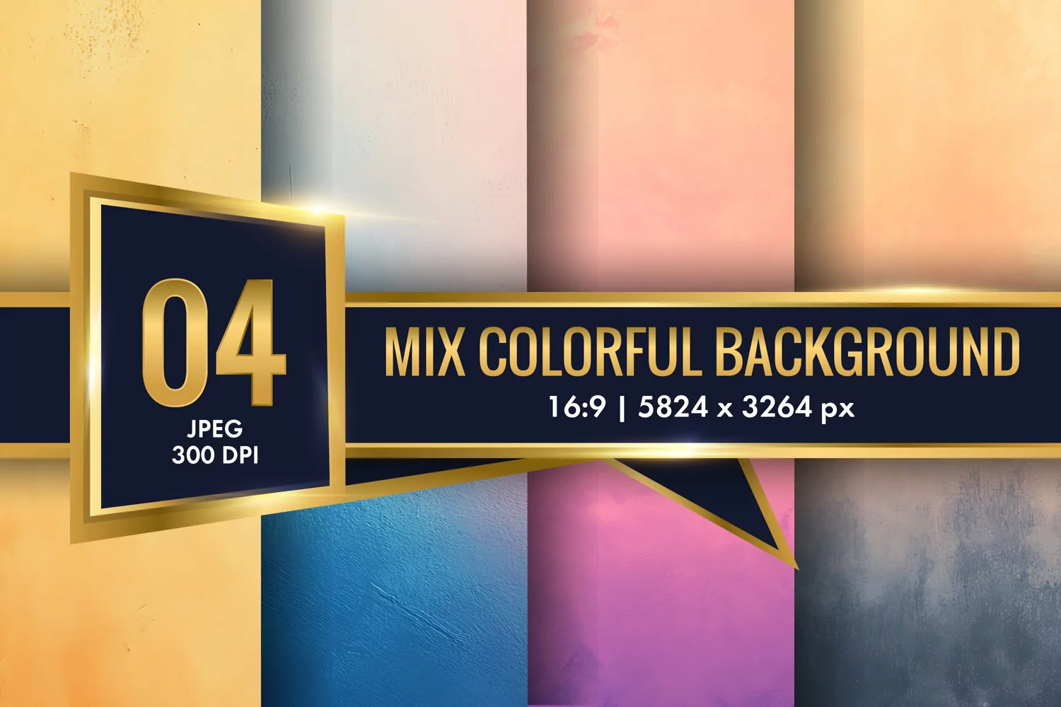 Mix Colorful Background Digital Paper | Texture Background product image 1