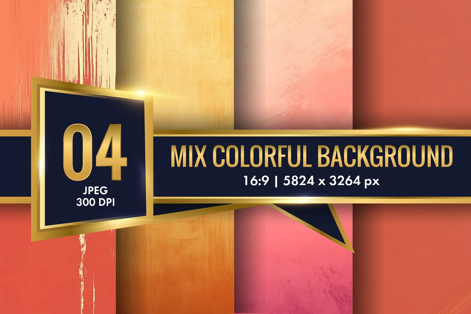 Mix Colorful Background Digital Paper | Texture Background product image 1