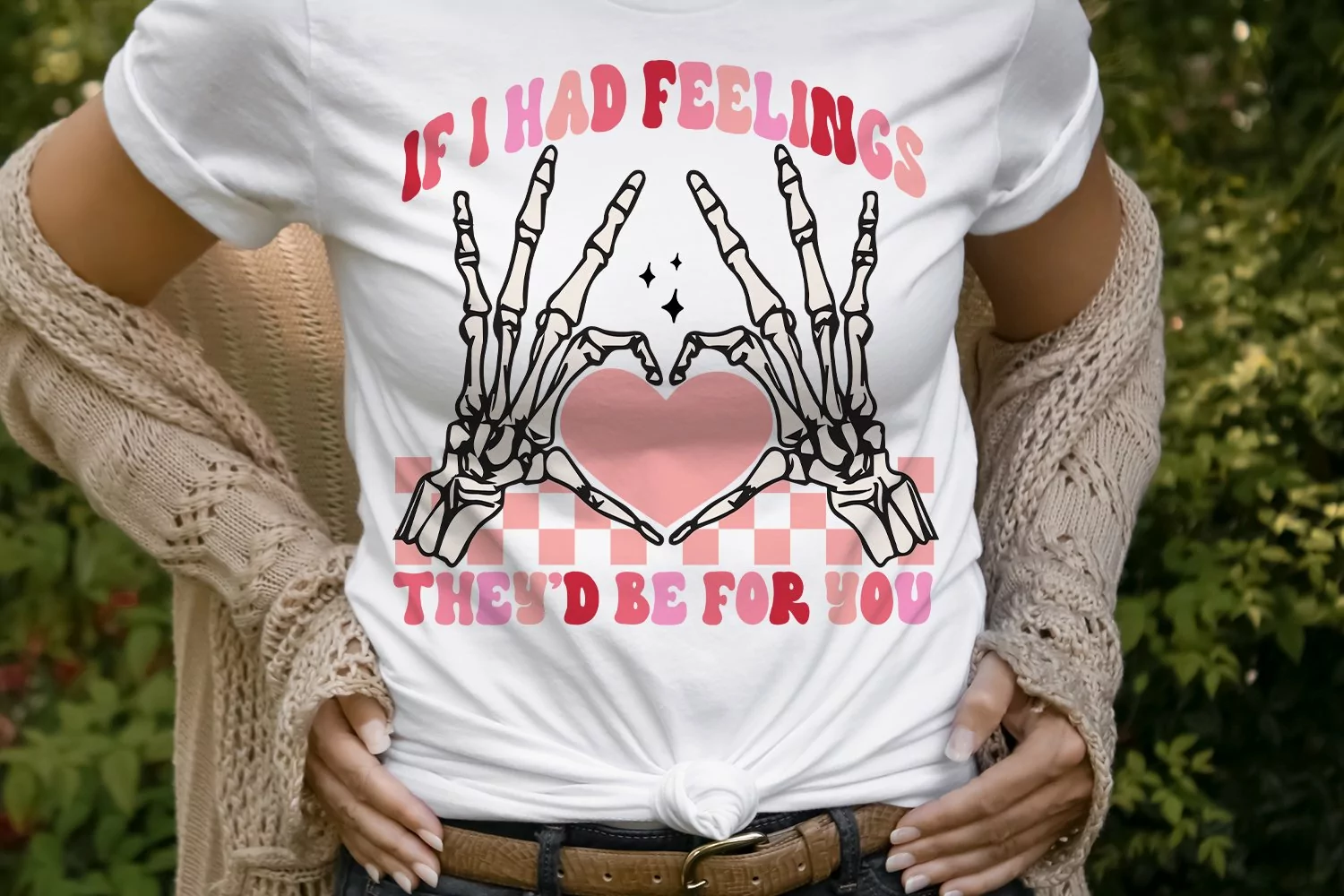 If I Had Feelings Theyโd Be For You SVG, Valentineโs Day product image 1