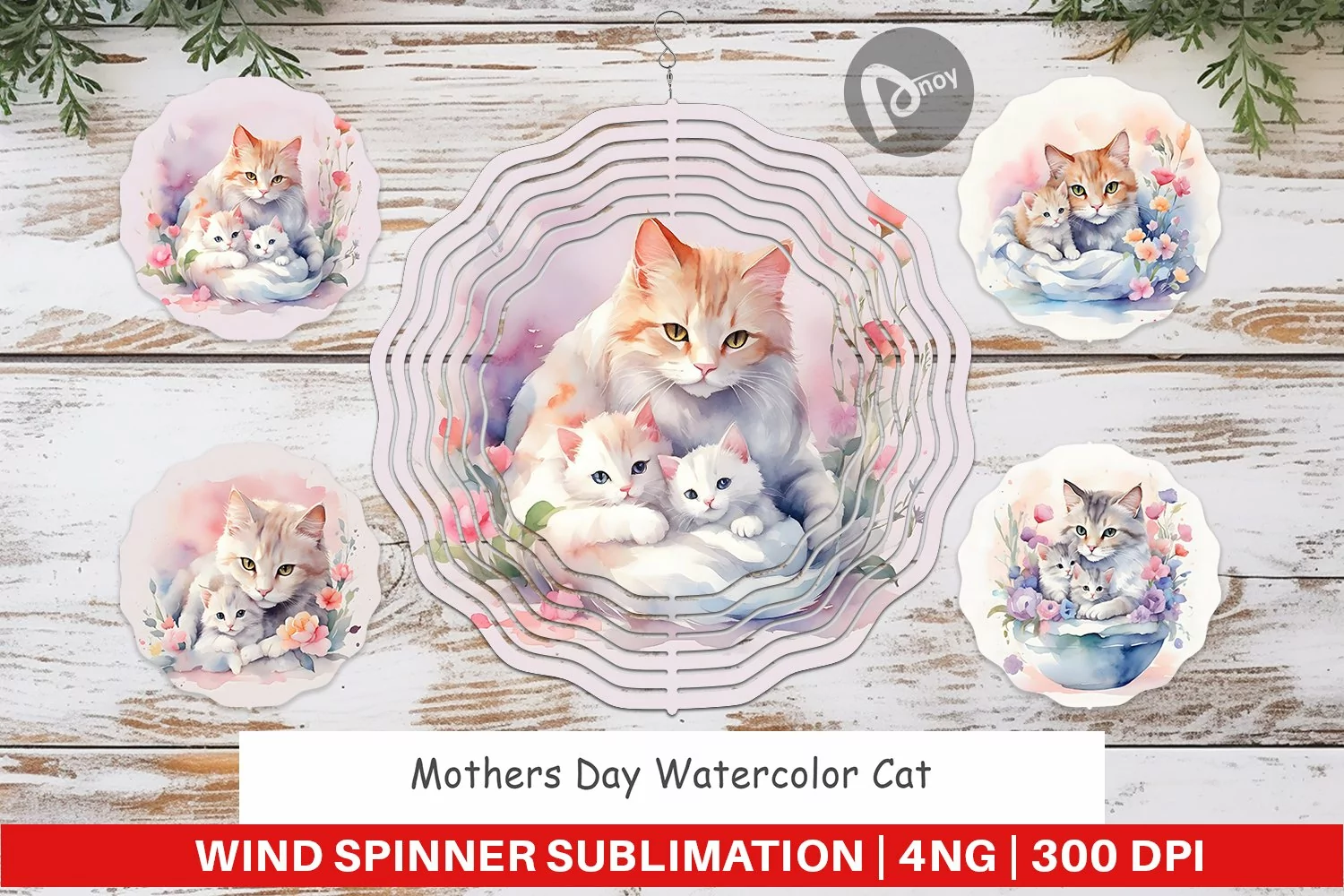 Wind Spinner Mothers Day Cat product image 1