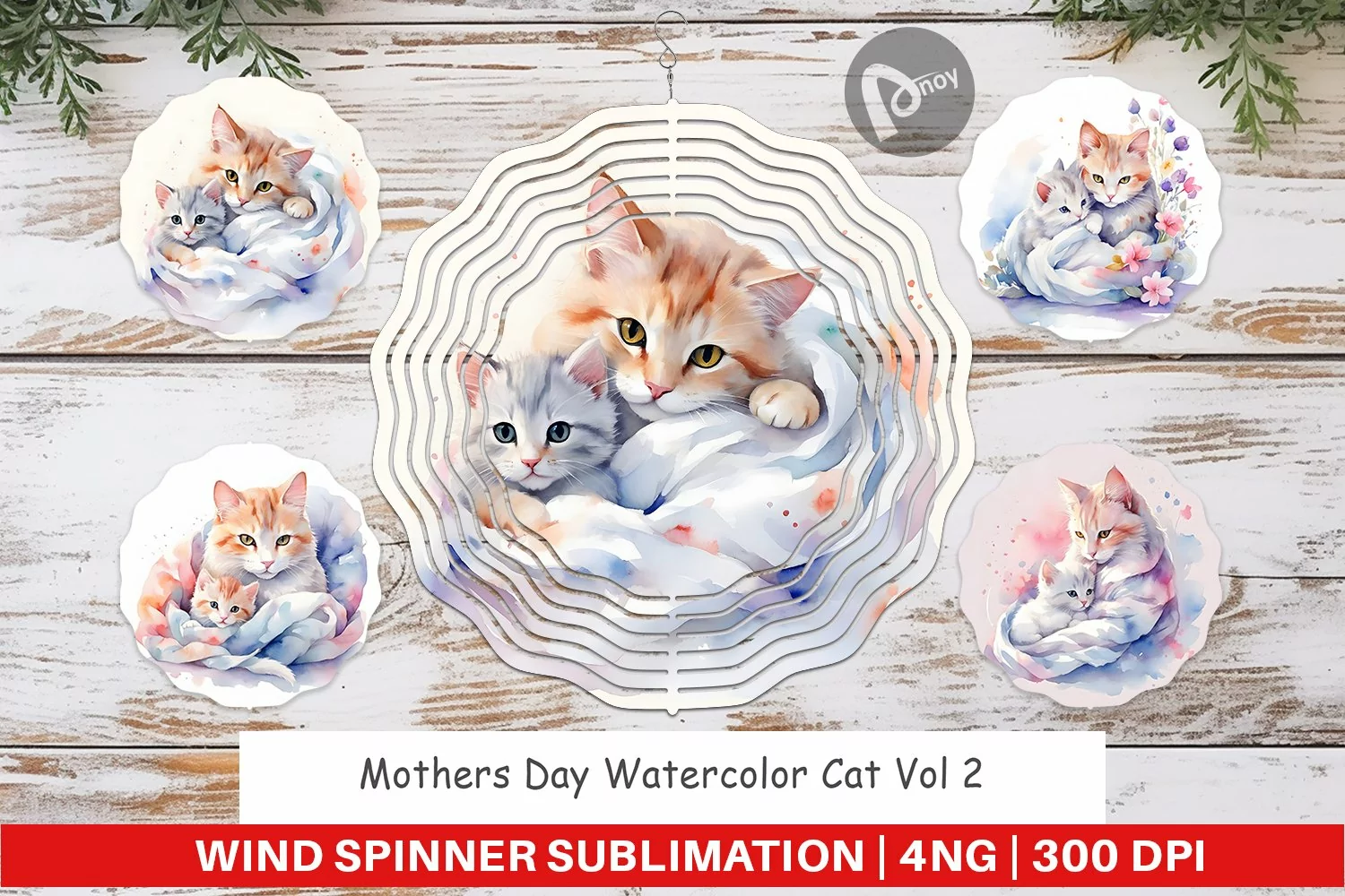 Wind Spinner Mothers Day Cat product image 1