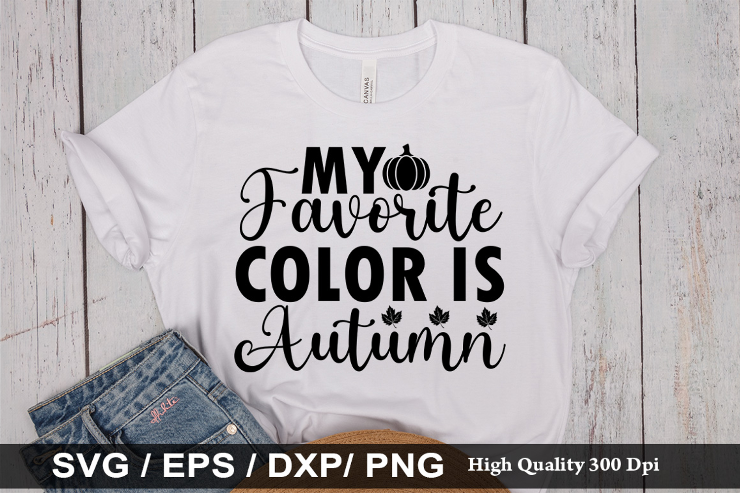 Autumn Quotes SVG Design - Autumn T-Shirt Design product image 1