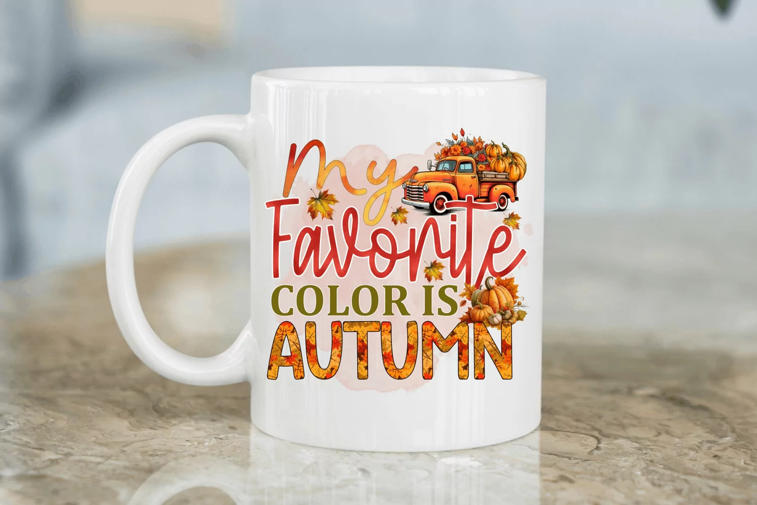 My favorite color is autumn Sublimation PNG product image 1