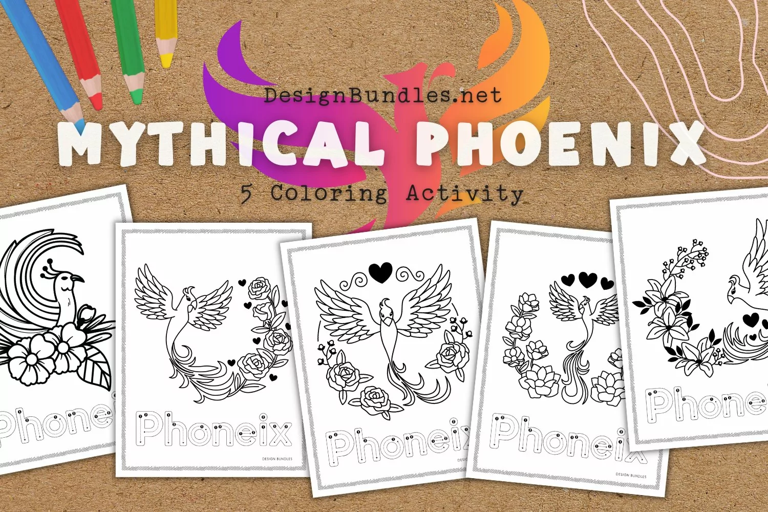 Phoenix Colouring