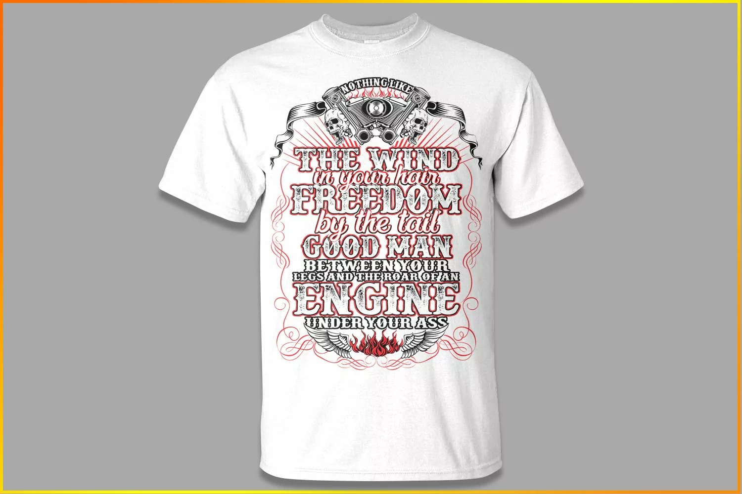 Nothing like | motorcycle design| skull vector| brotherhood product image 1