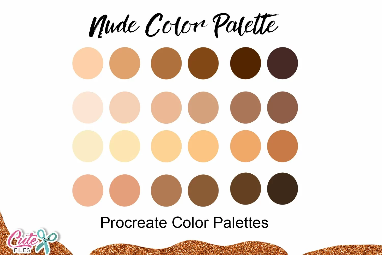 skin tones palette