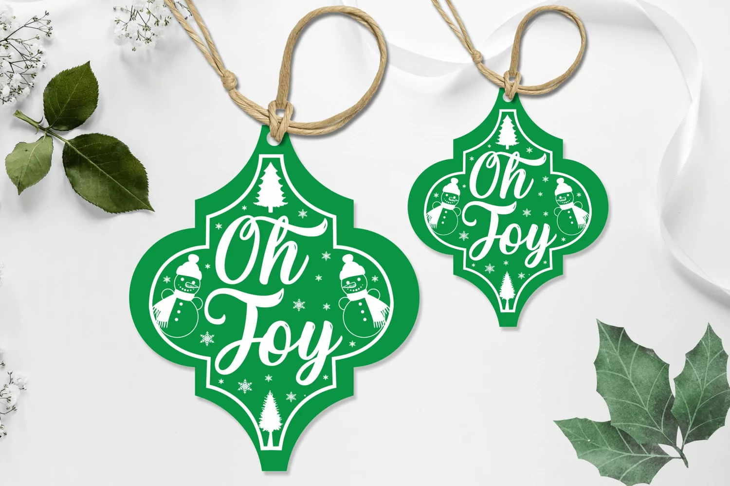 Oh joy SVG, Arabesque Christmas SVG Design product image 1