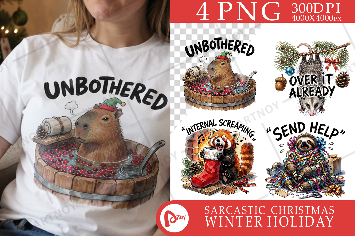 Exotic Holiday Panic Sublimation product image 1