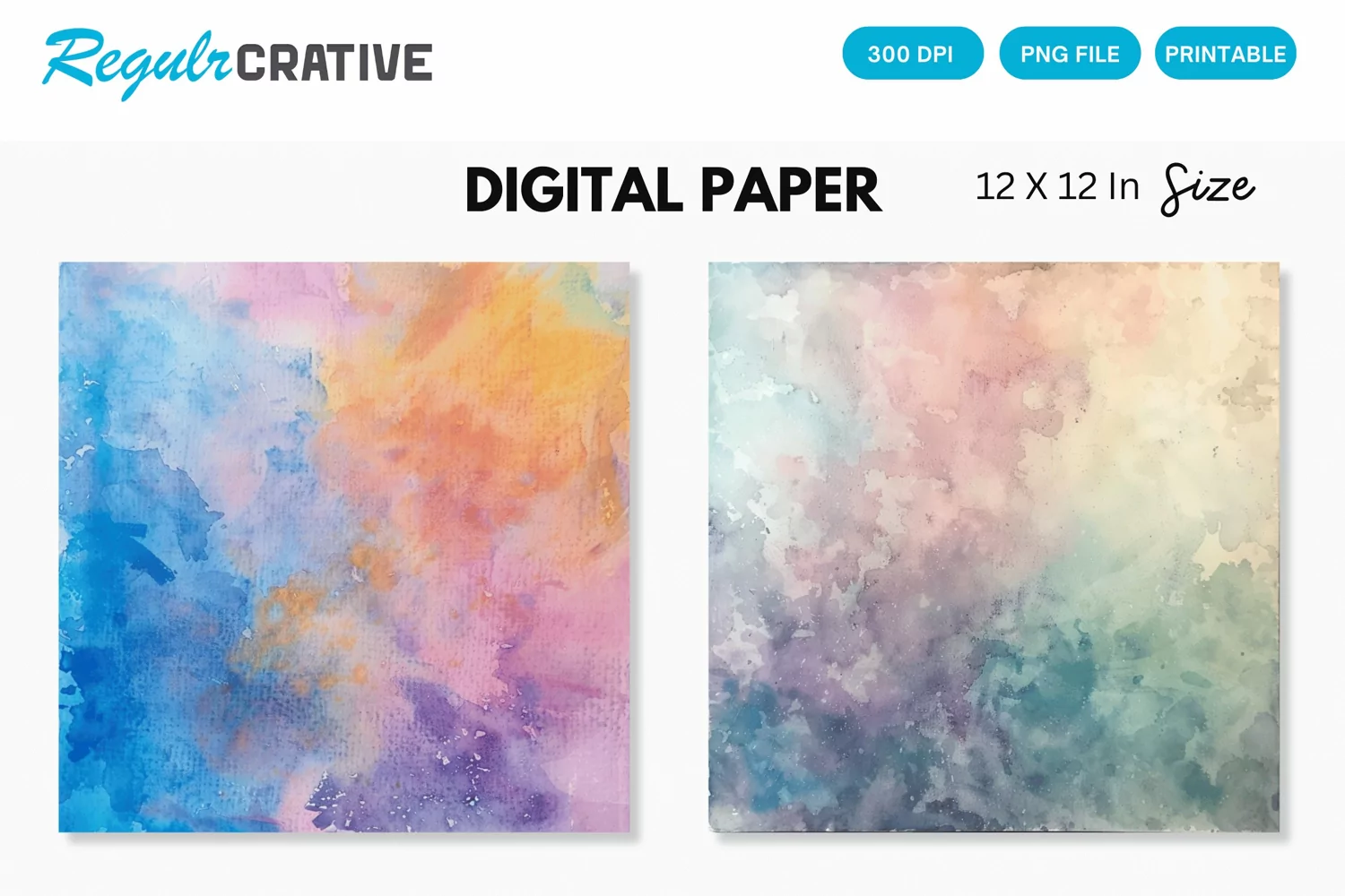 Pastel Seamless Digital Paper product image 1