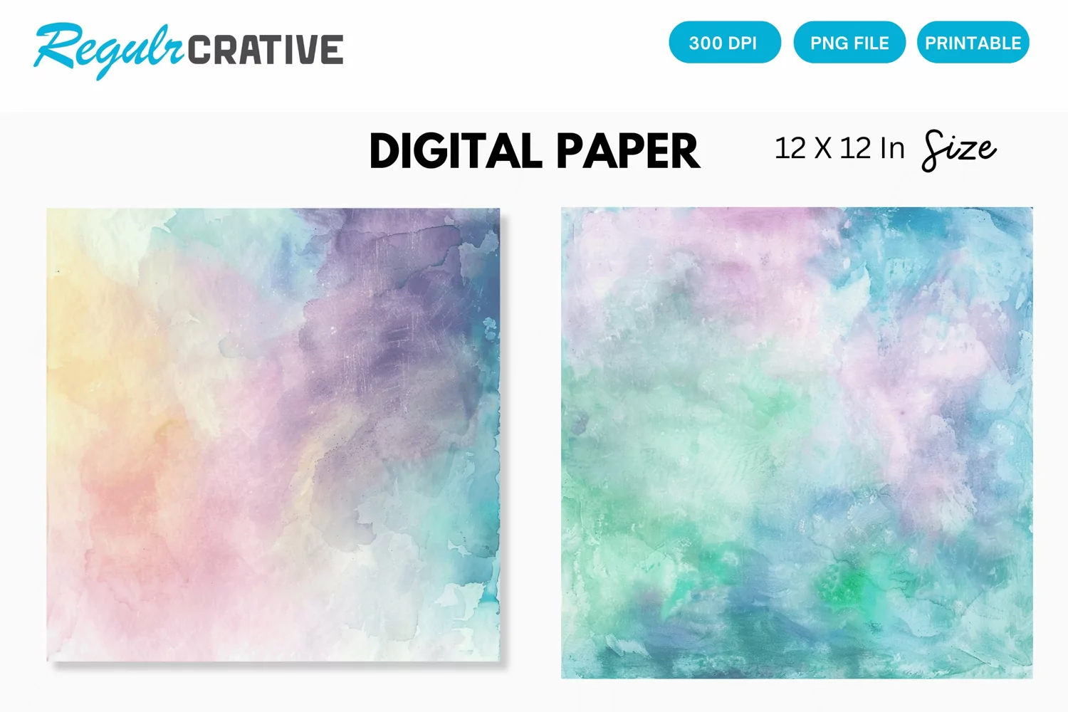 Pastel Seamless Digital Paper product image 1