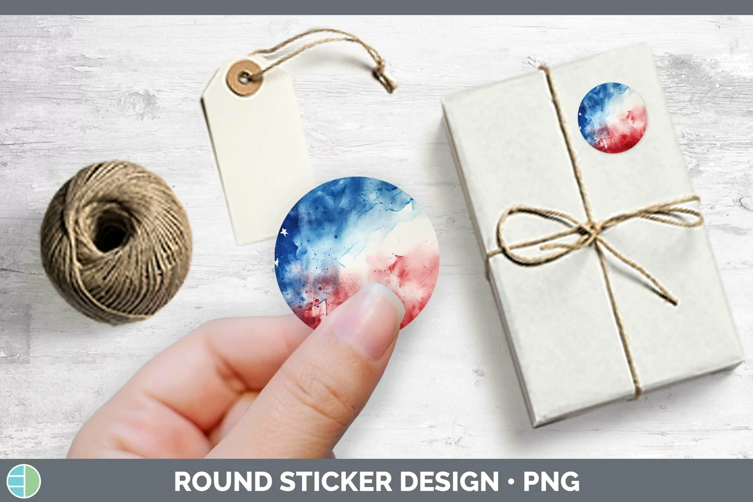 GorgeousPatriotic Stickers design.