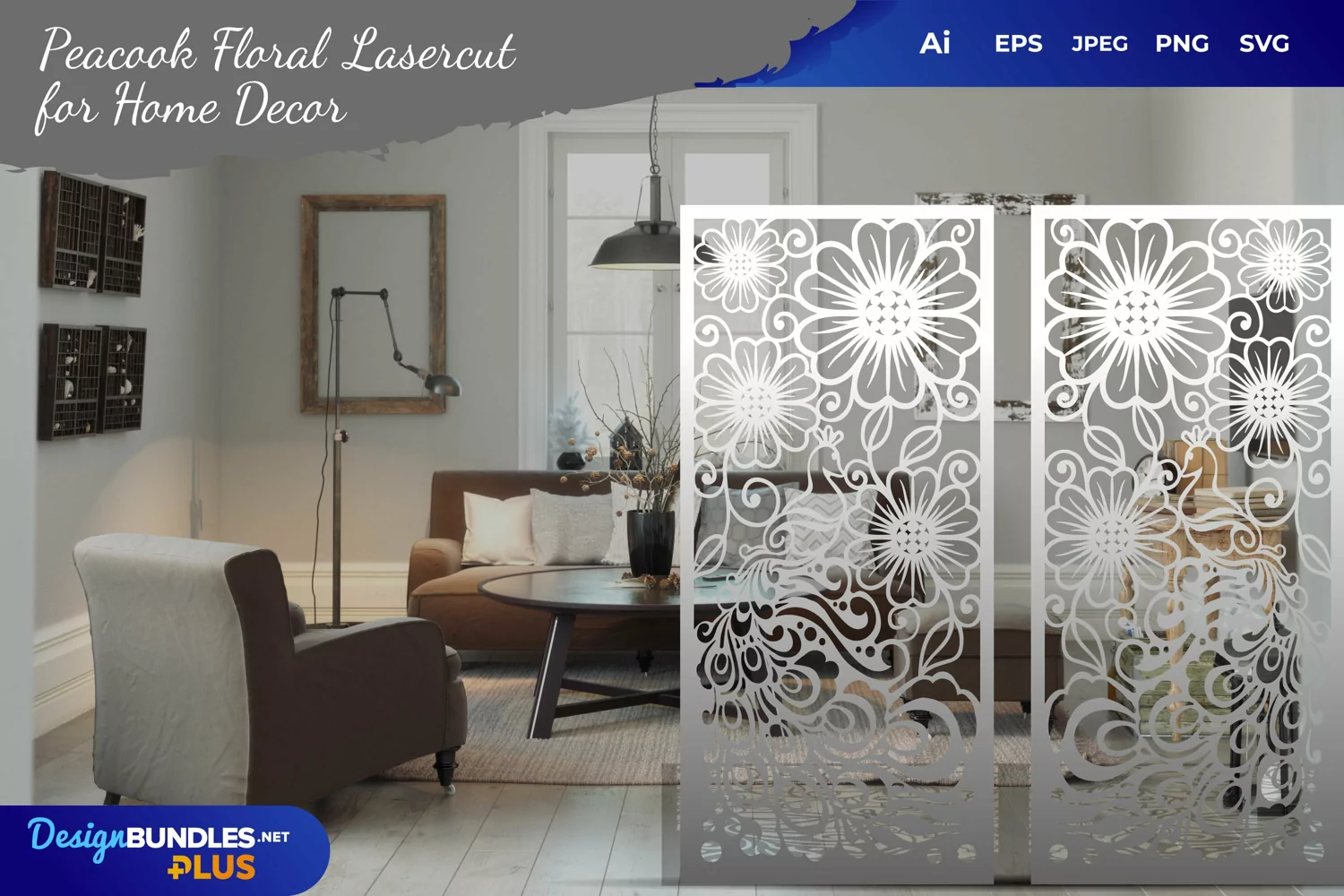 Peacock Paper Cut | Continuous Papercut 3D product image 1