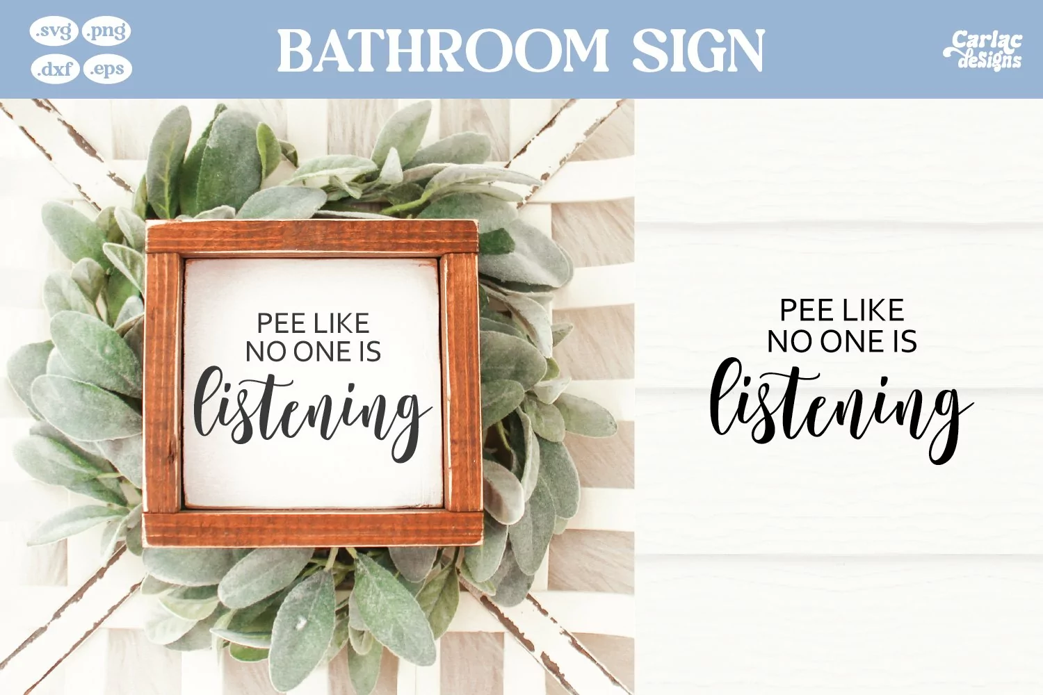 Pee like no one is Listening SVG