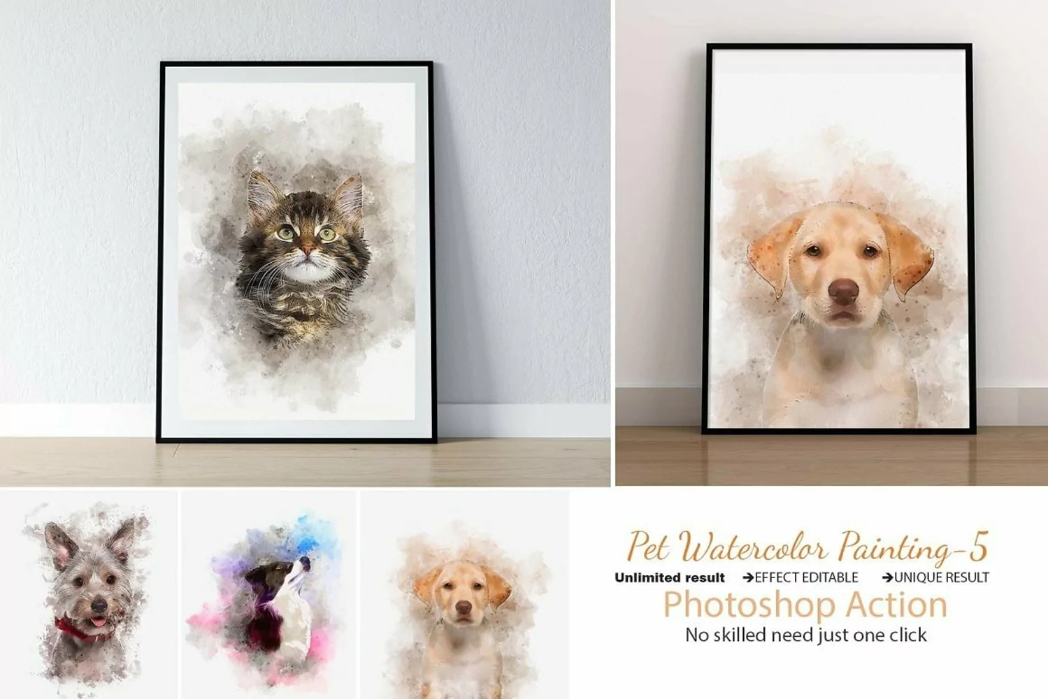 Easy Pet Watercolor Painting Effect product image 1
