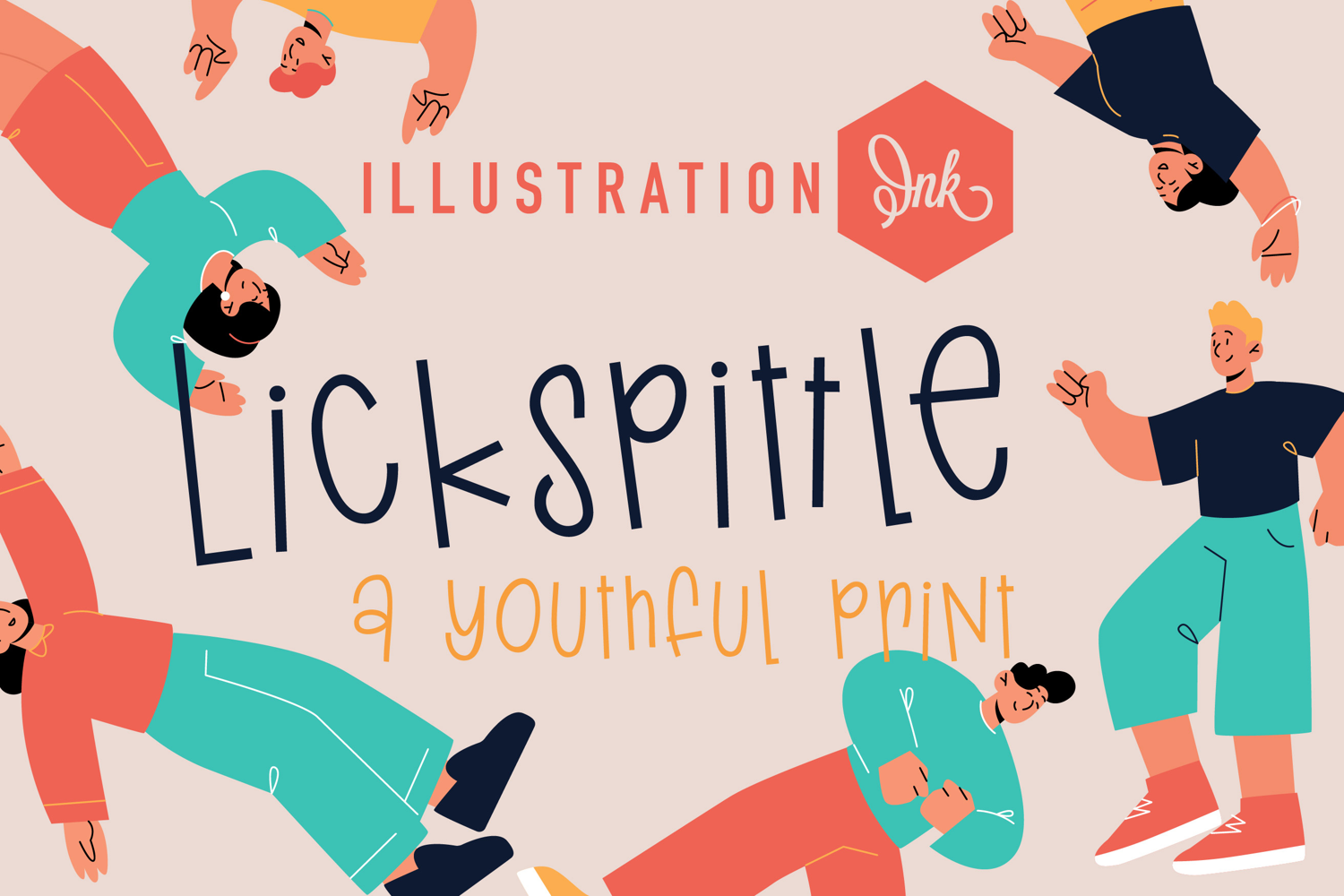 Lickspittle Font Family product image 1