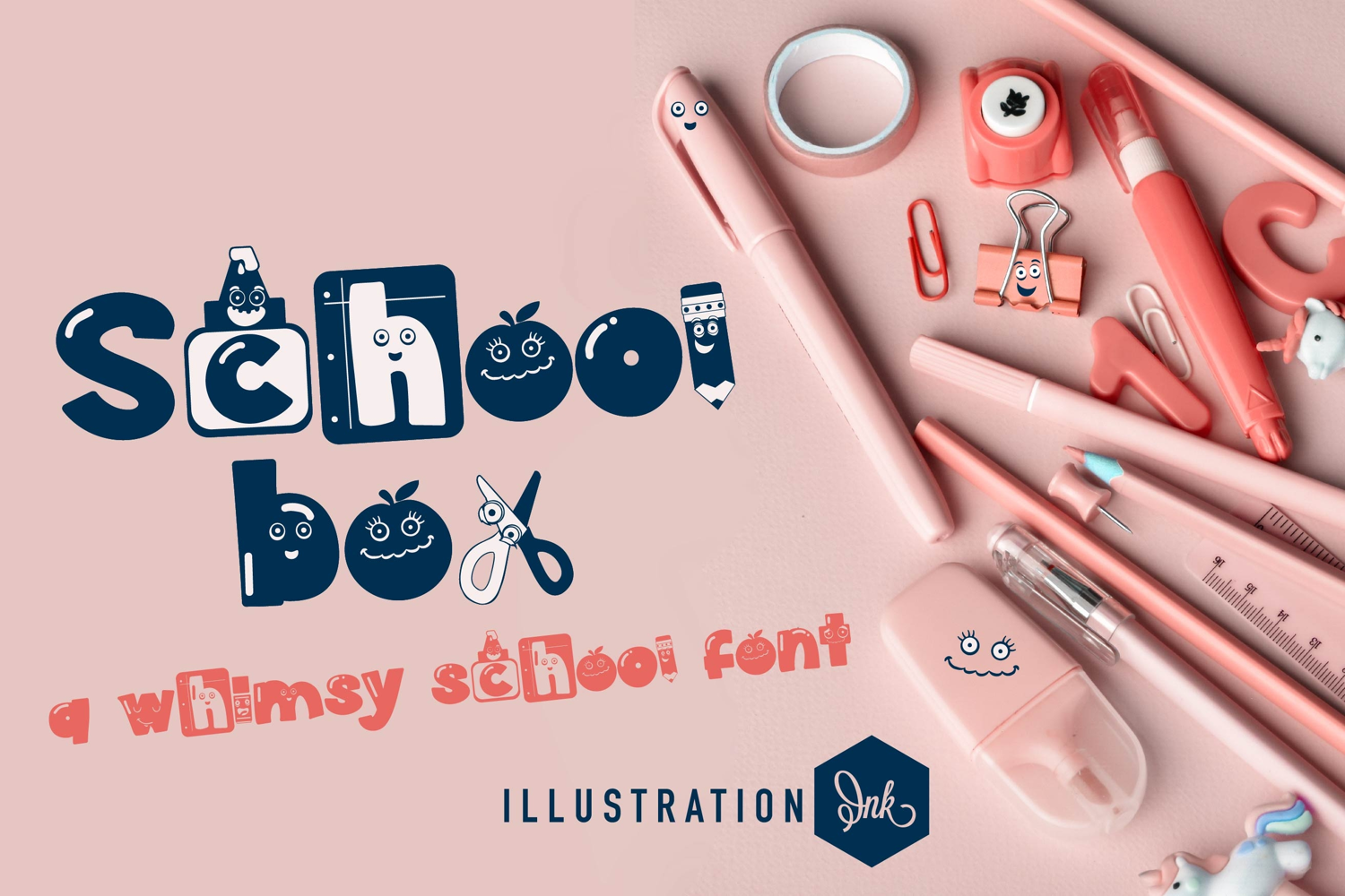 School Box Font Family product image 1