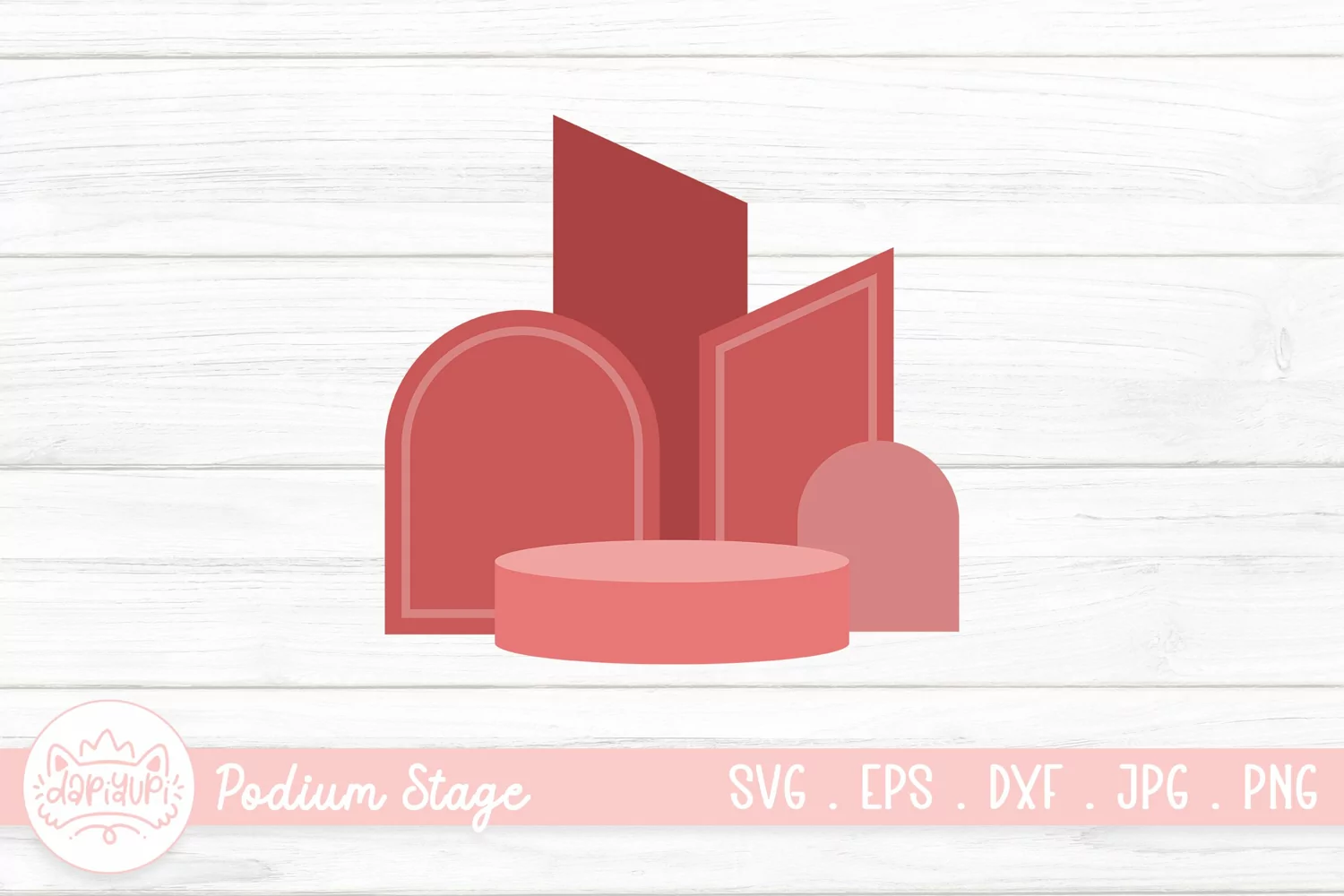 Podium Stage Background For Product Display | Empty Podium product image 1