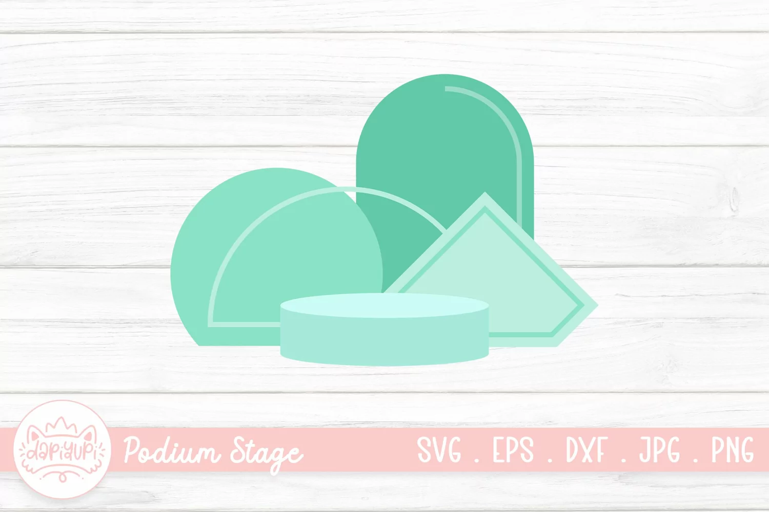 Podium Stage Background For Product Display | Empty Podium product image 1