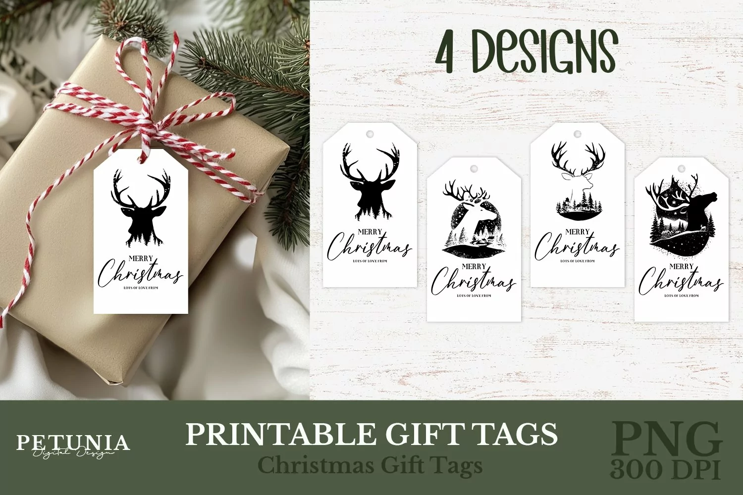 Printable Christmas Gift Tags being used as Popular Printable Christmas Gift Tags print