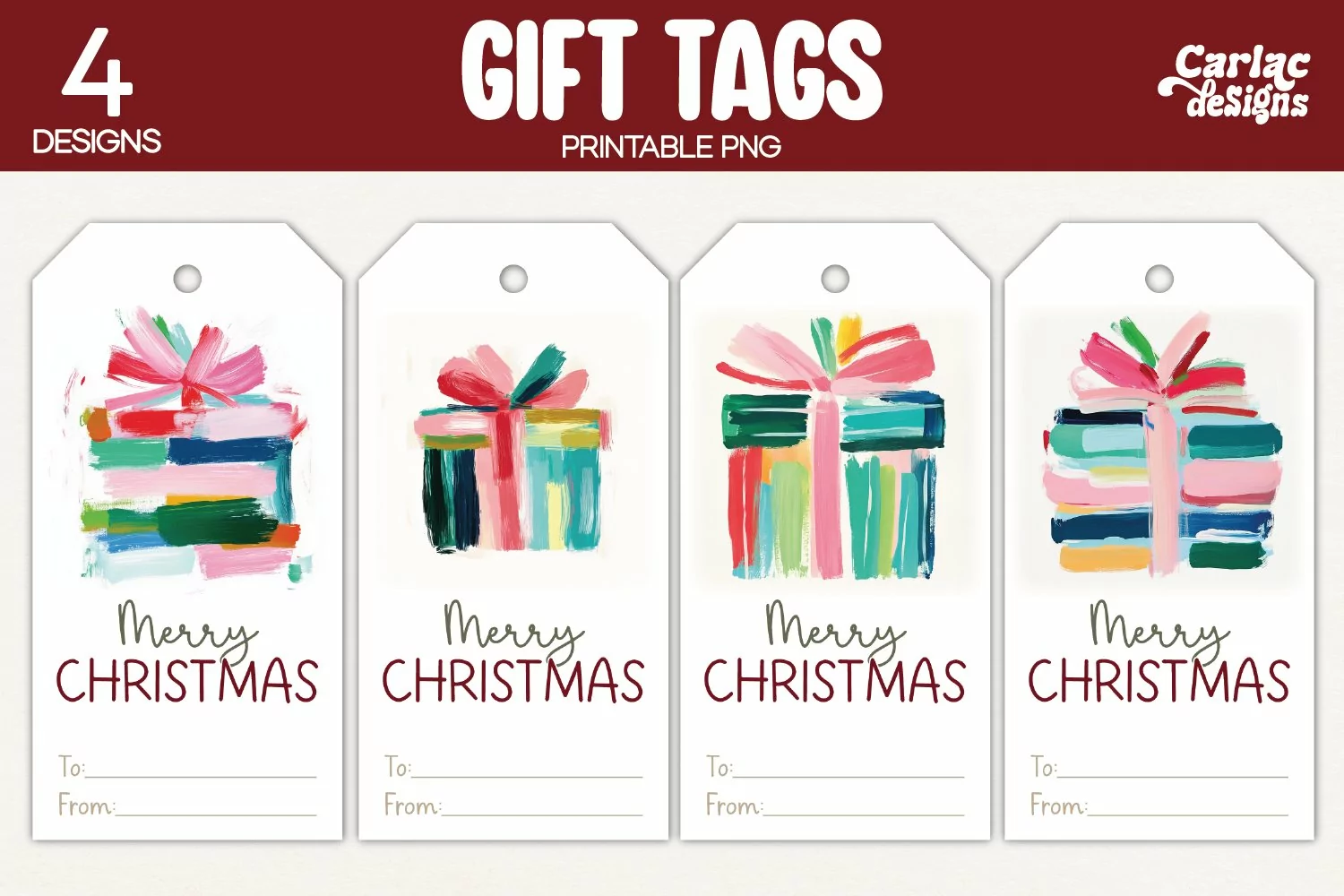 presents gift tags