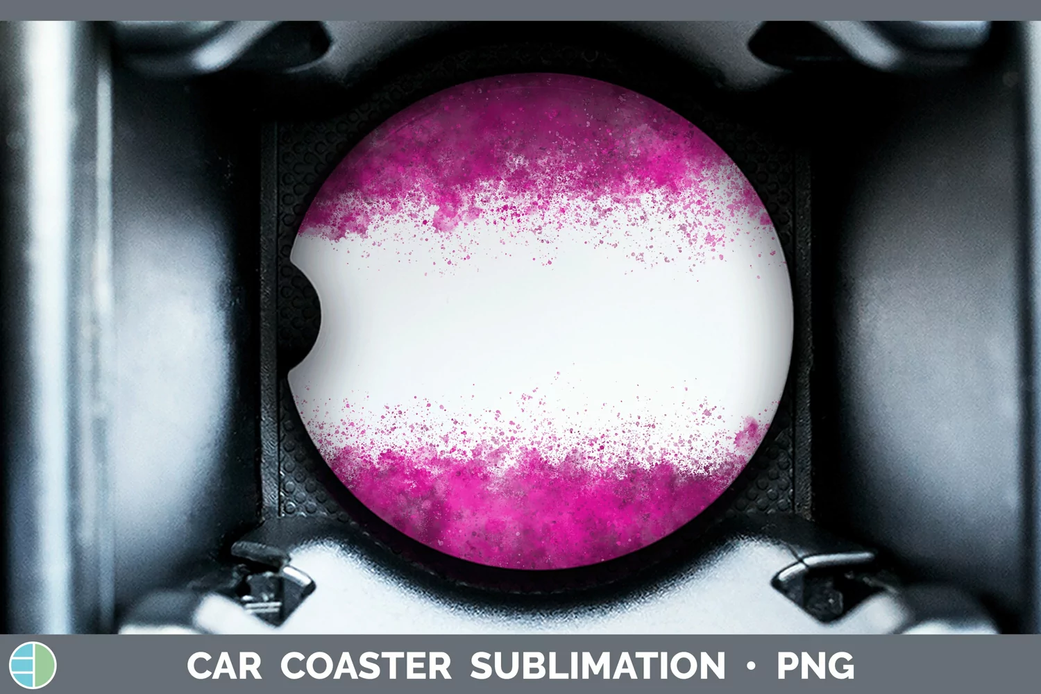 GorgeousPretty Car Coaster design.