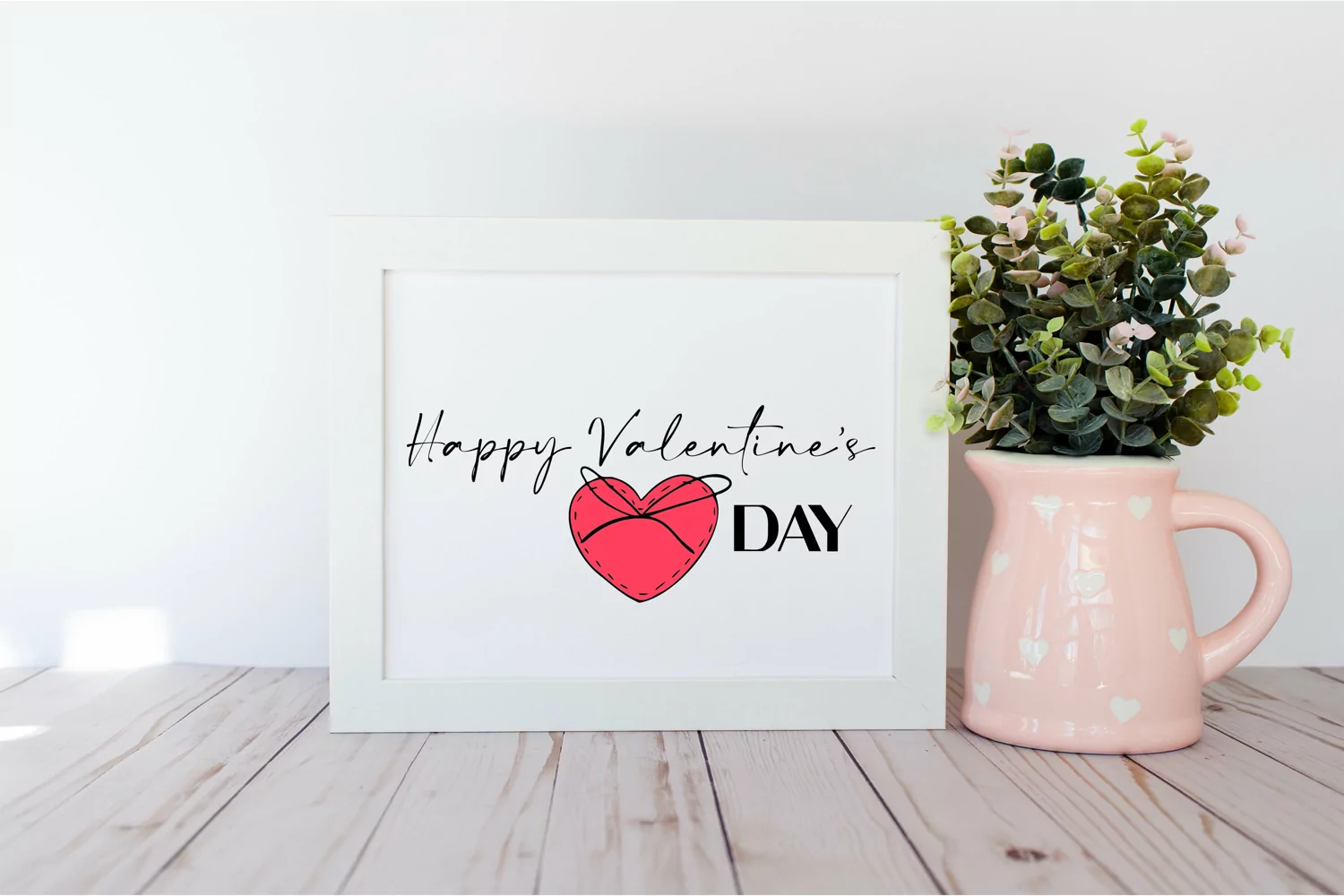 Happy Valentine's day - Valentines day quote svg product image 1