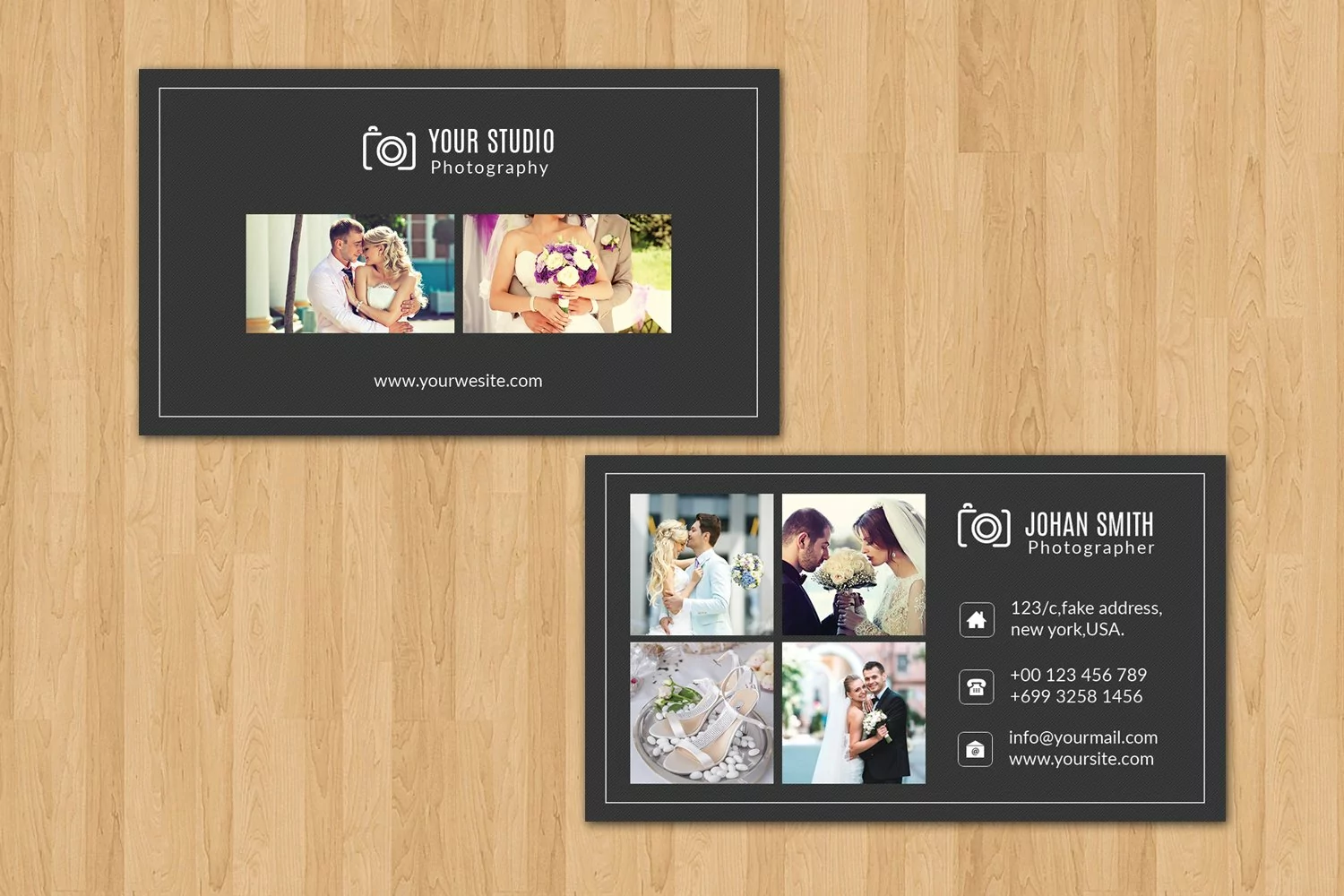 Photographer Business Card, Photoshop Template product image 1