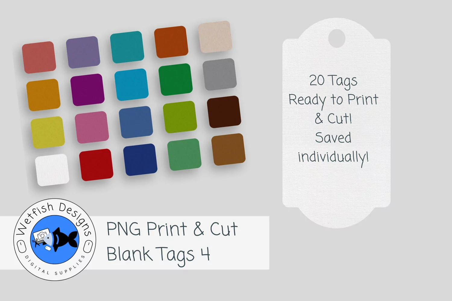 Print & Cut Blank Gift Tags 4 product image 1