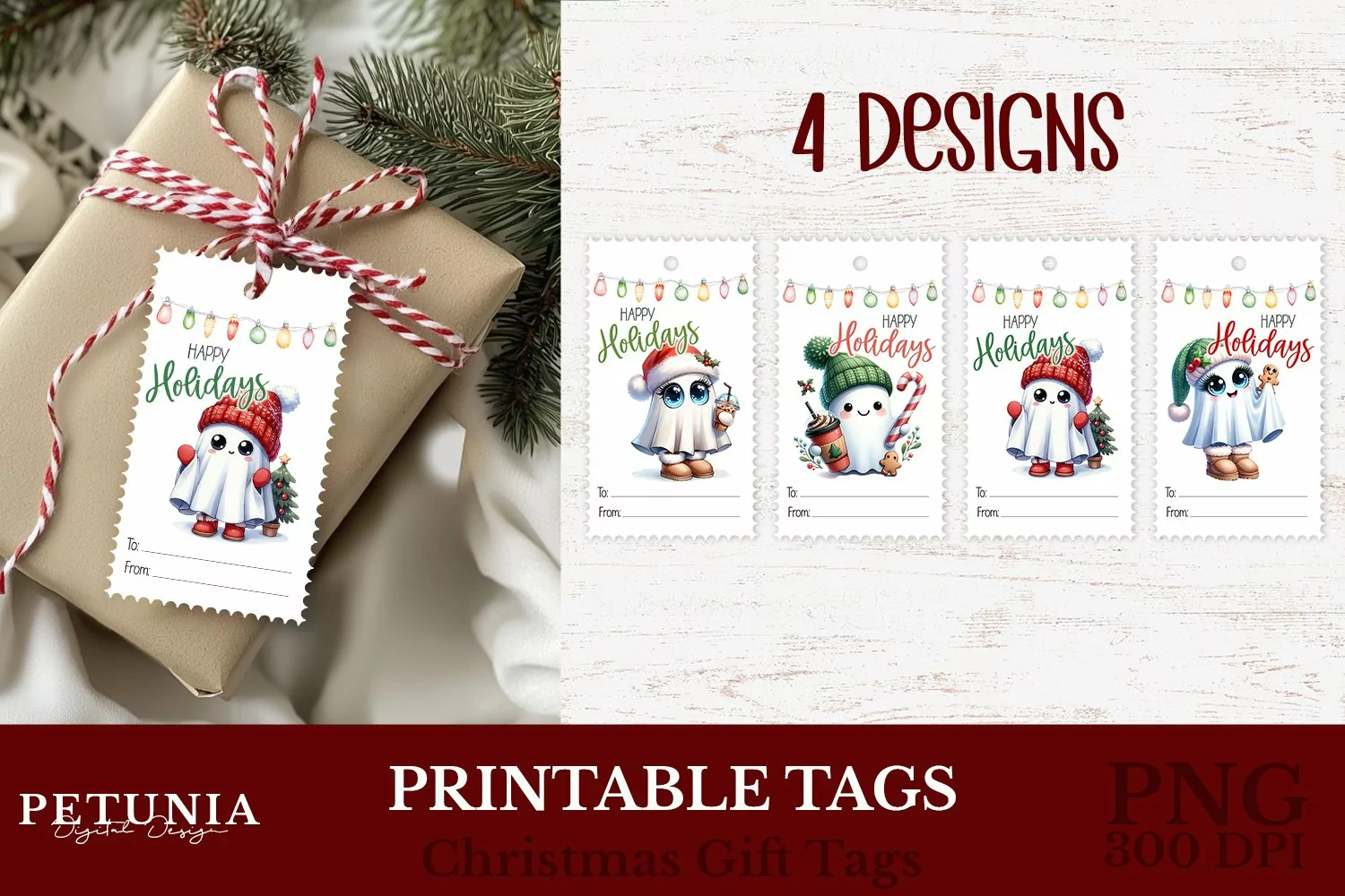 Printable Christmas gift tags template designs being used as Popular Printable Christmas Tags print