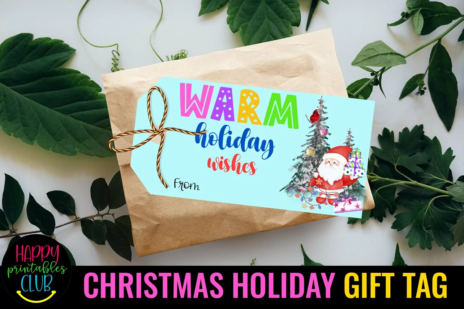 PRINTABLE CHRISTMAS HOLIDAY GIFT TAGS FOR STUDENTS AND TEACHERS