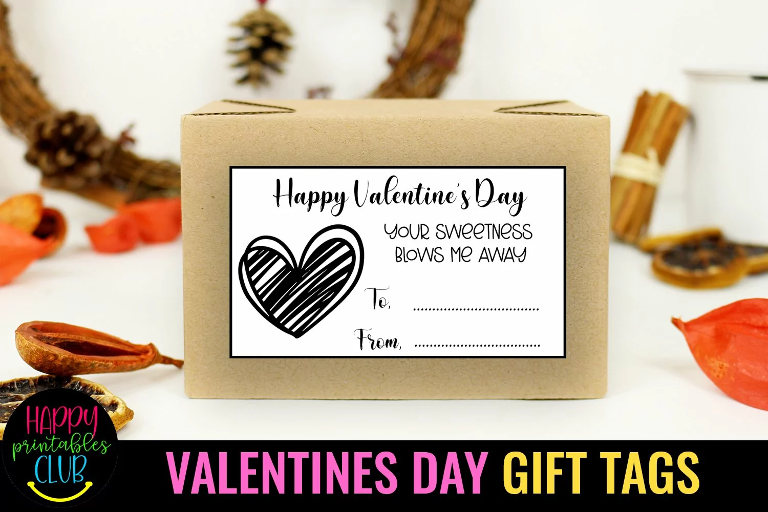 PRINTABLE VALENTINES DAY GIFT TAGS FOR TEACHERS STUDENTS- VALENTINE GIFT LABELS TEACHERS