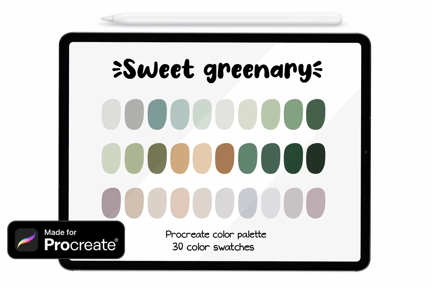 procreate color palette