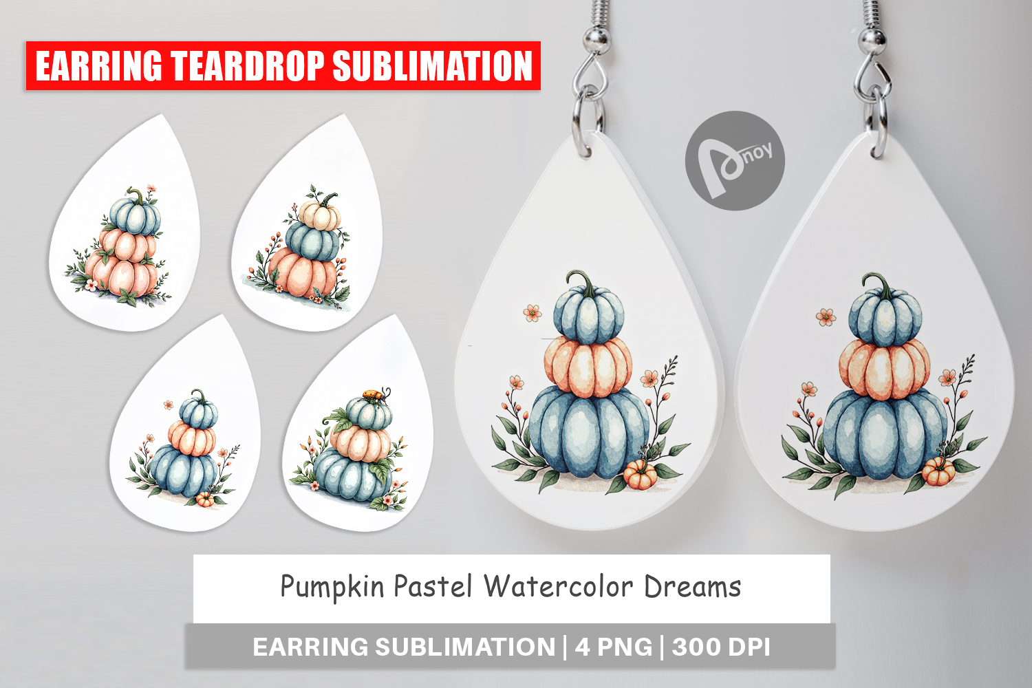 Pumpkin Pastel Dreams Earring product image 1