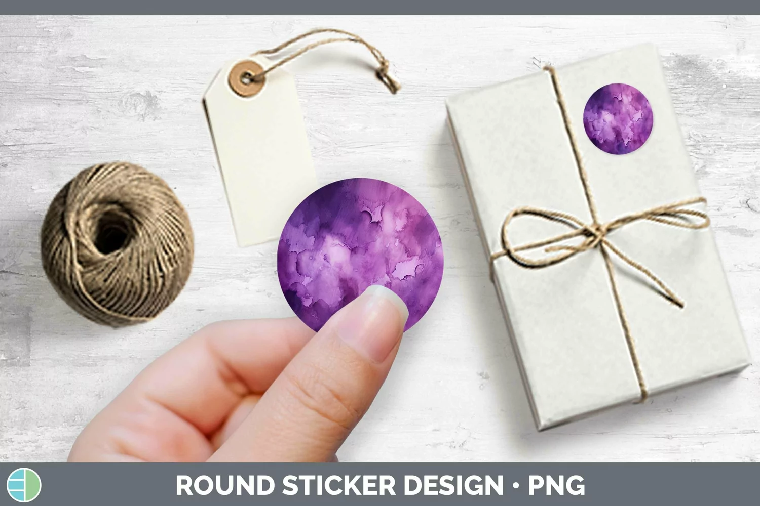 GorgeousPurple Stickers design.