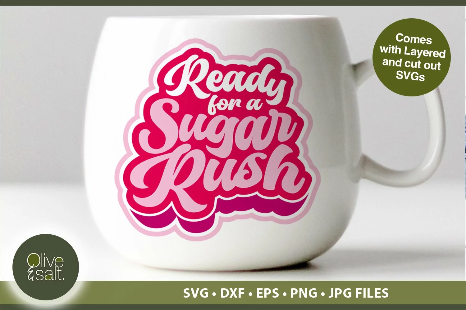 Ready For A Sugar Rush mug design