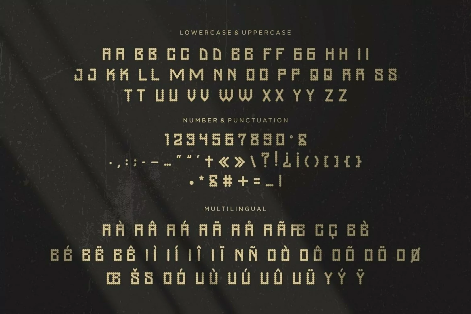Web Font Rectaglow product image 1