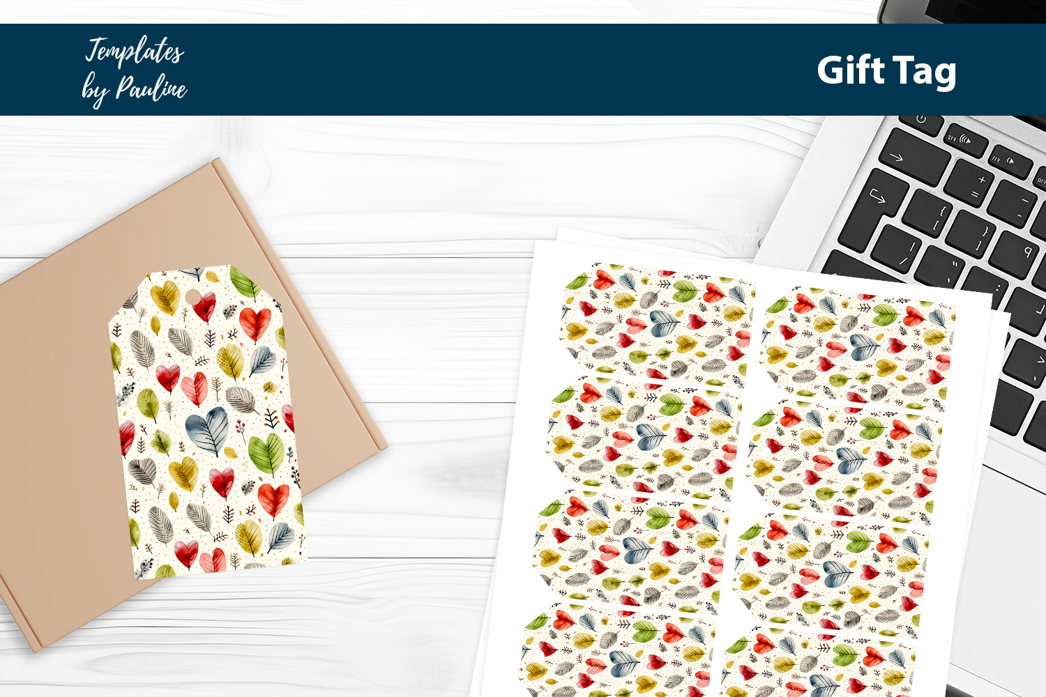 Red Heart Printable Heart Product Label