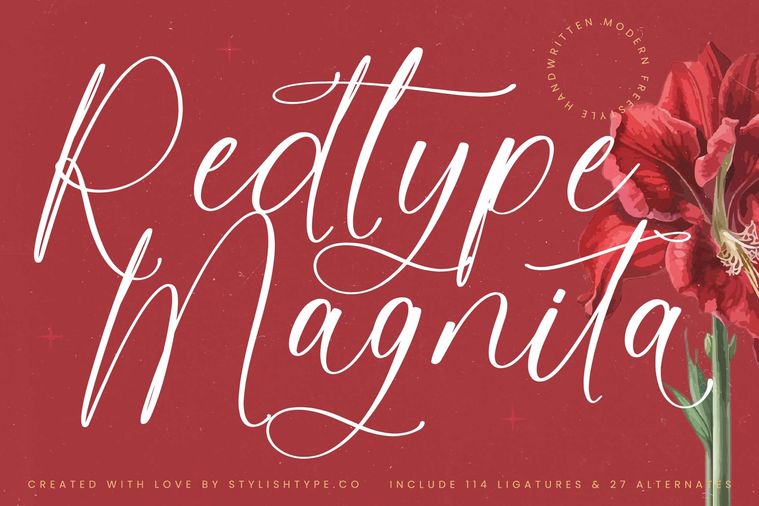 Redtype Magnita - Modern Freestyle Handwritten product image 1