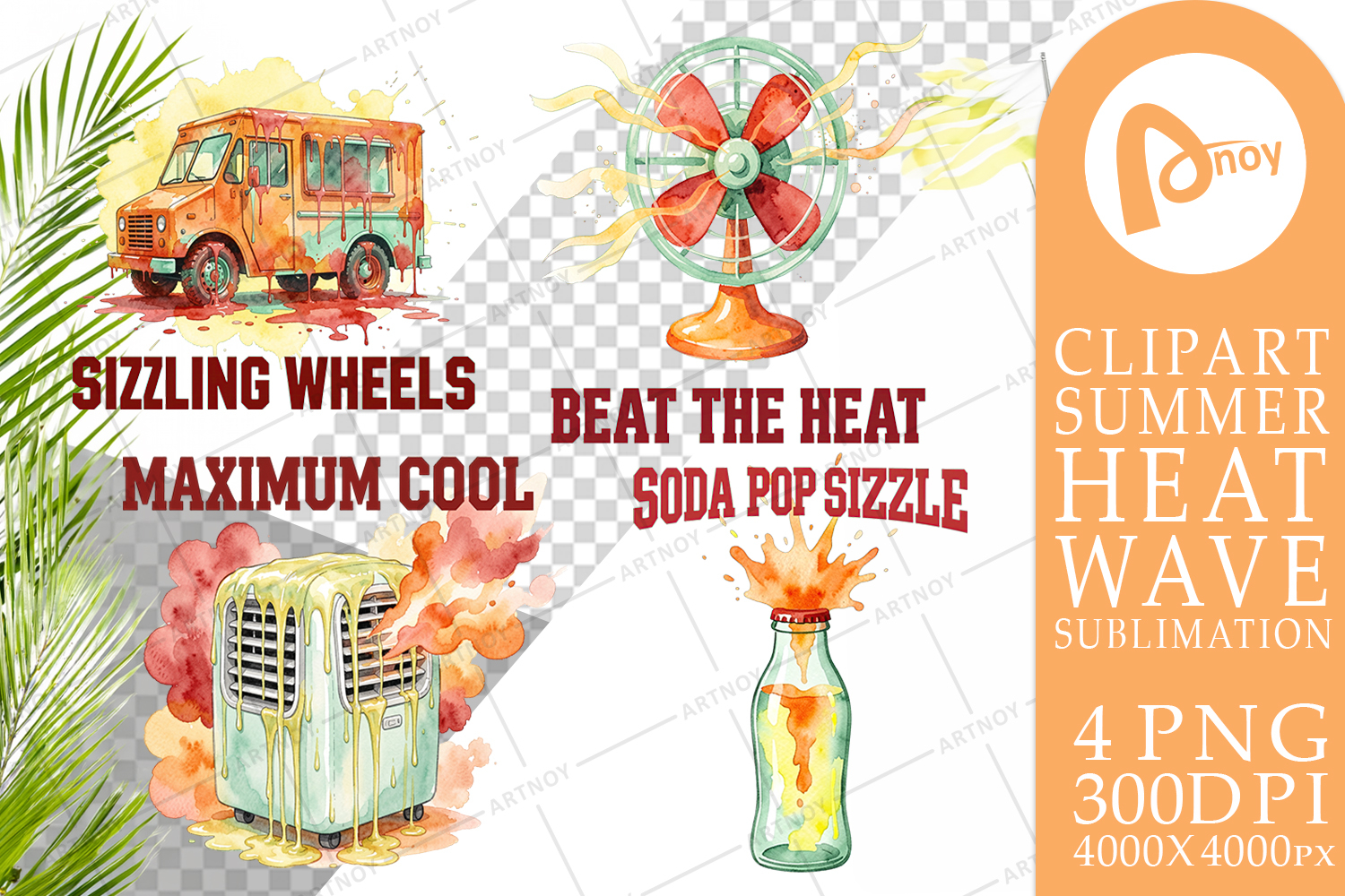 Retro Heatwave Survival Sublimation product image 1