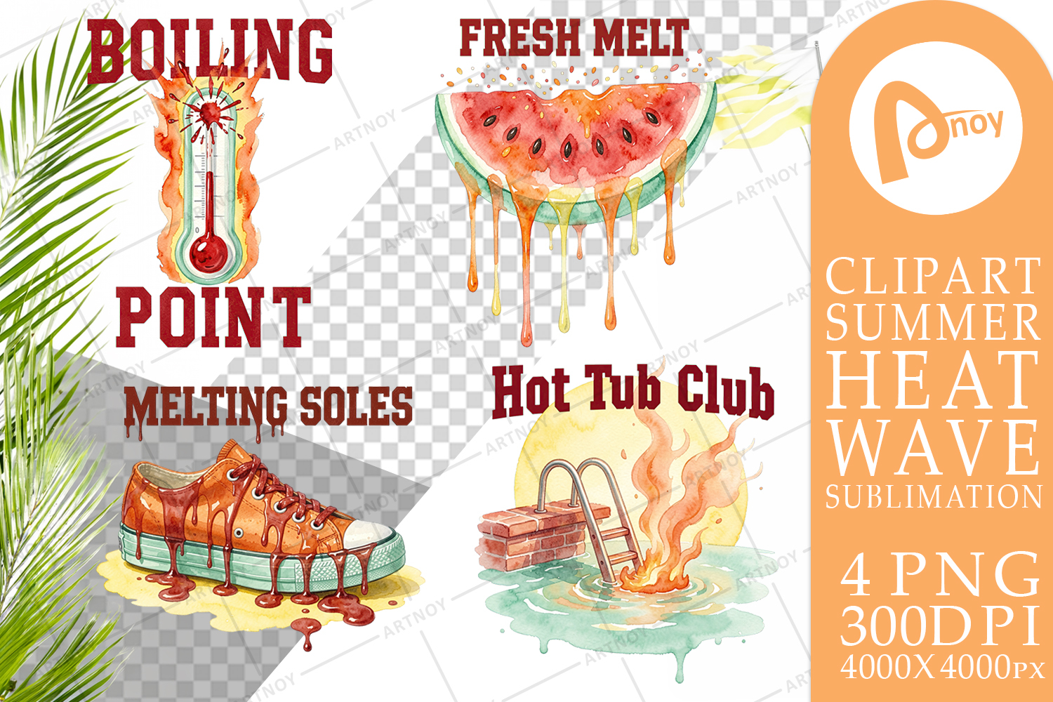 Retro Heatwave Survival Sublimation product image 1