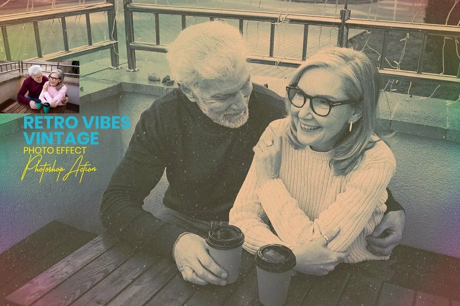 Retro Vibes Vintage Photo Effect product image 1