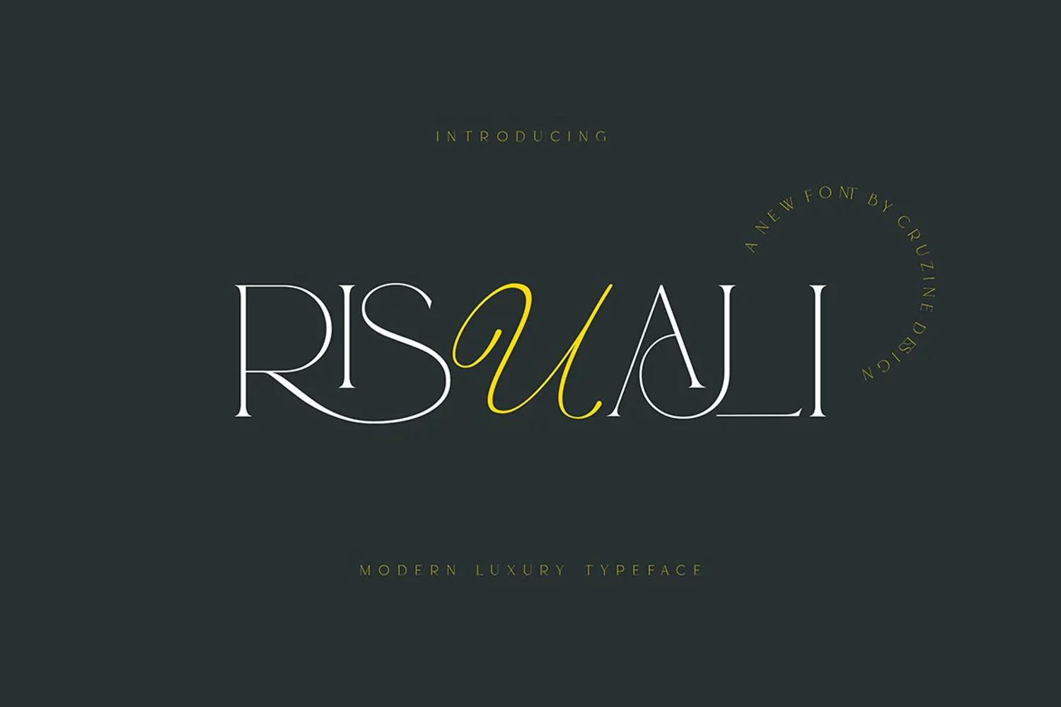 Risuali - Luxury Typeface product image 1