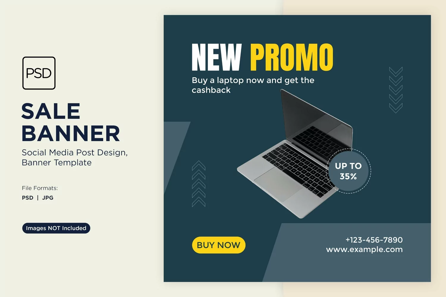 Special Sale on Electronic devices Banner Design Template product image 1